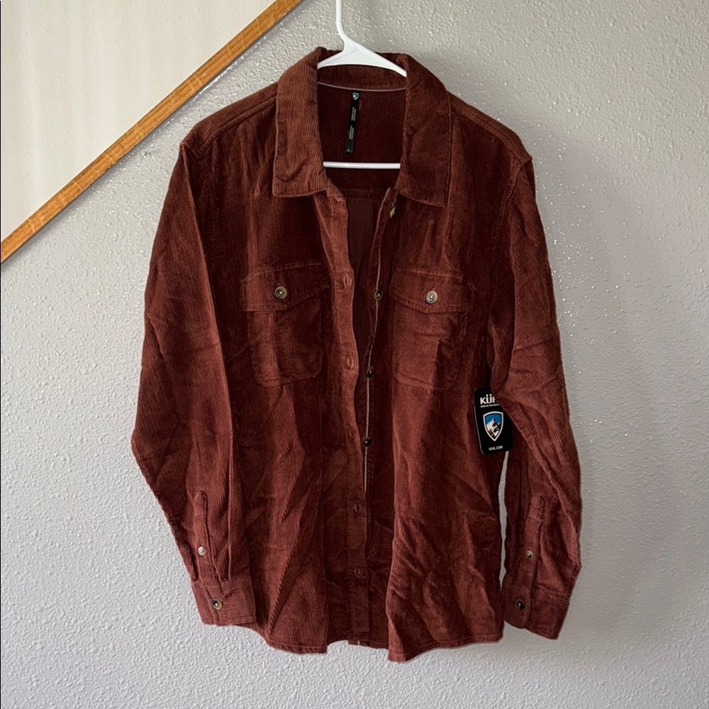 Women's Kuhl Tallula Cord Long Sleeve Shacket NWT
